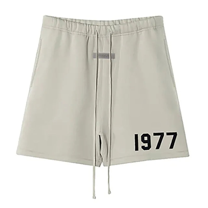 Shorts Men'S and Women'S 1977 Contton Casual Quarter Pants Basketball Sports Gym Loose High Street Cargo Short Hombre
