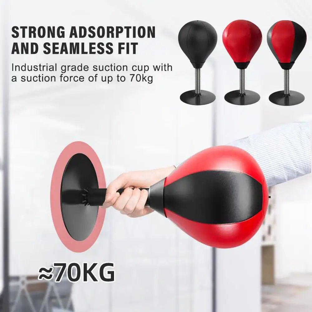 Desktop Punching Bag Ball with Suction Cup Table Boxing Exercising Children Speed Tool Stress Ball Adult Training Boxing Re X3T5