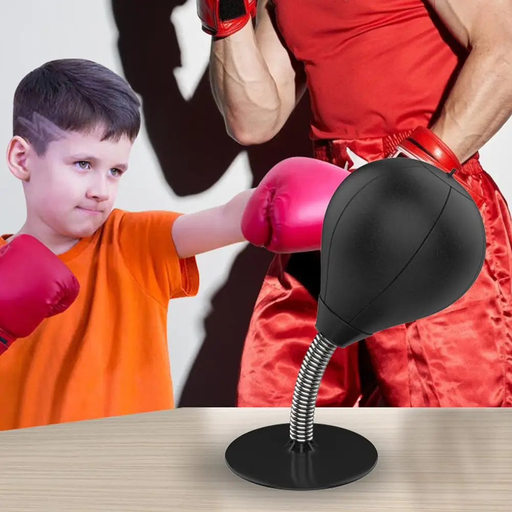 Desktop Punching Bag Ball with Suction Cup Table Boxing Exercising Children Speed Tool Stress Ball Adult Training Boxing Re X3T5